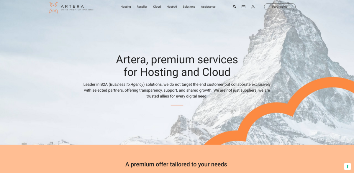 Artera hosting services