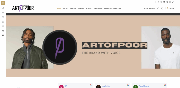 ARTofPOOR: Sustainable Fashion with a Purpose