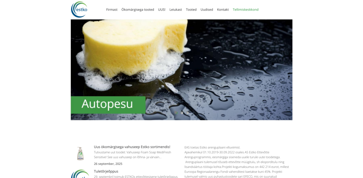 AS ESTKO cleaning agents