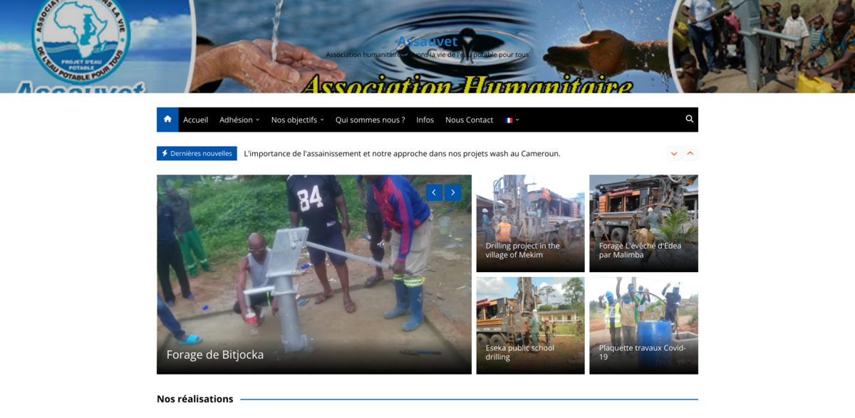 ASSAUVET clean water project