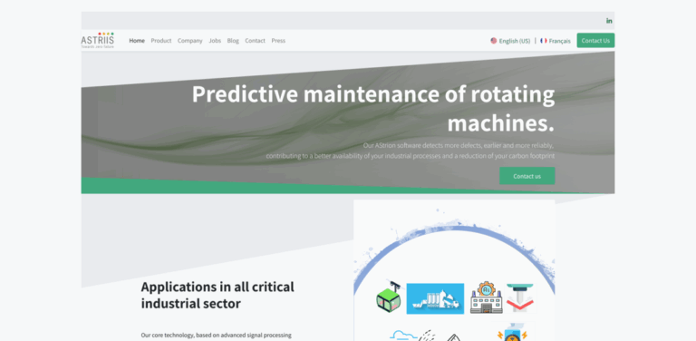 AStrion: Advanced Predictive Maintenance for Rotating Machines