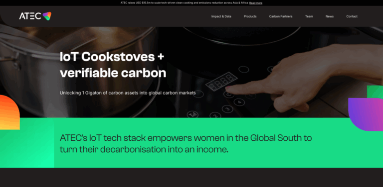 ATEC: Innovating Clean Cooking Solutions with Smart Technology