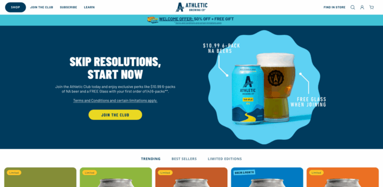 Athletic Brewing Company: Crafting Flavorful Non-Alcoholic Beers