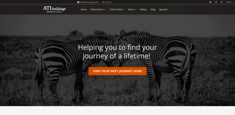 ATI Holidays: Your Trusted Southern Africa Travel Experts