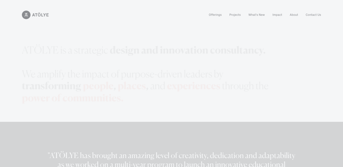 ATÖLYE strategic design consultancy