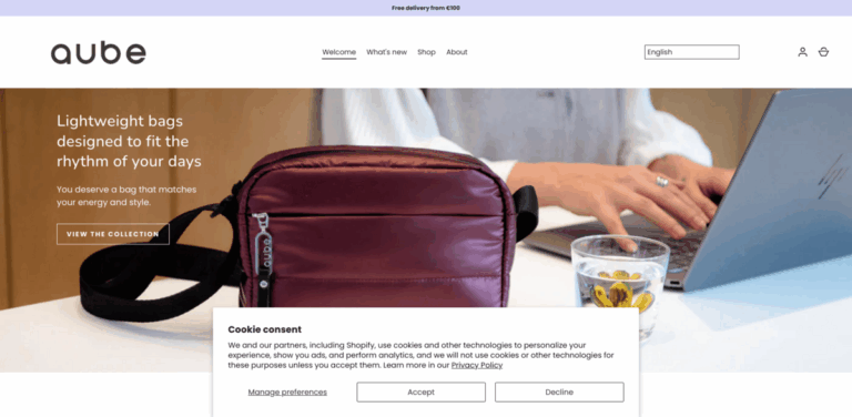 AUBE: Lightweight Bags Designed for Your Dynamic Lifestyle