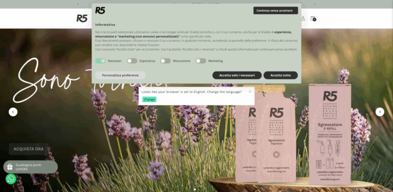 Authentic Italian Home & Personal Care Brand: Quality for Everyday Living