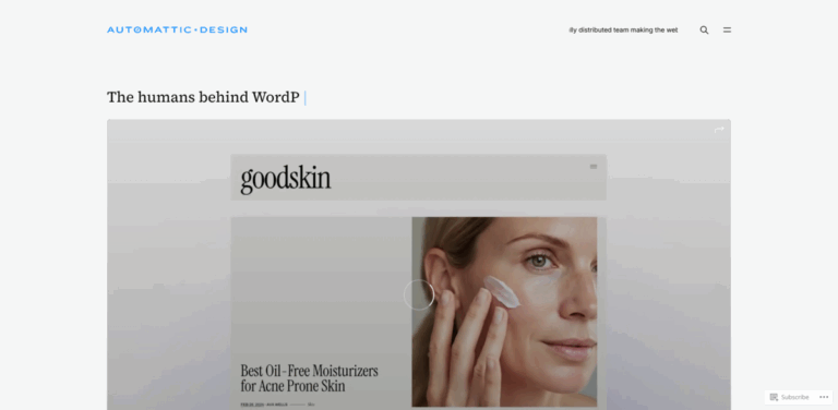 Automattic Design: Crafting Meaningful Web Experiences for a Global Audience