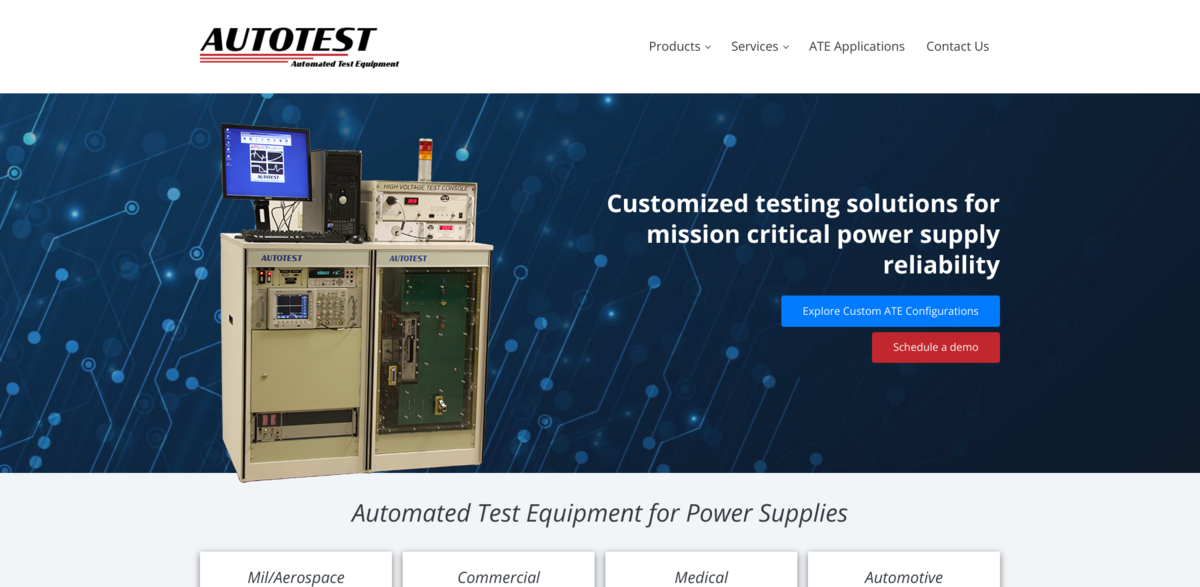 automated power supply testing
