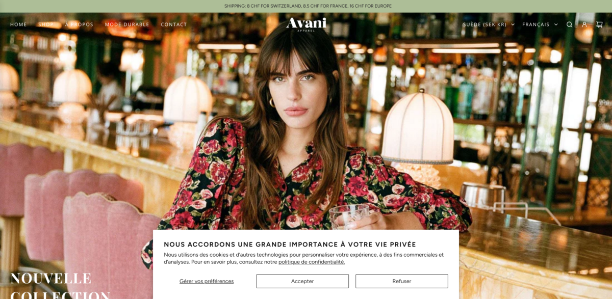 sustainable women's fashion