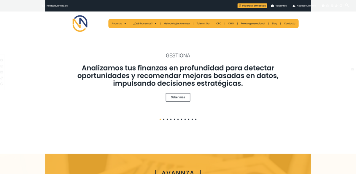 Avannza consultancy for SMEs