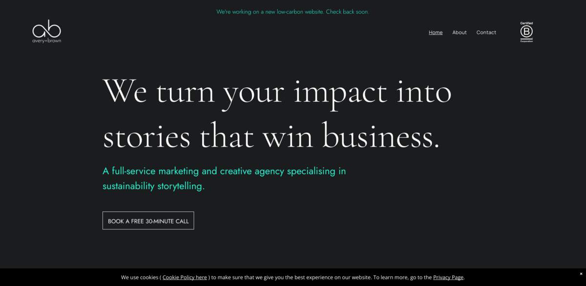 sustainable branding