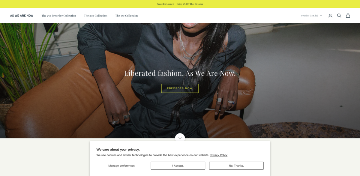 AWAN sustainable fashion