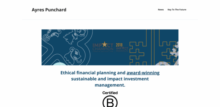 Ayres Punchard Investment Management Limited: Ethical Financial Planning and Sustainable Investment