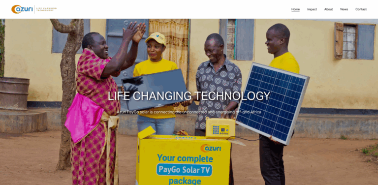 Azuri Technologies: Empowering Off-Grid Homes with Solar Solutions