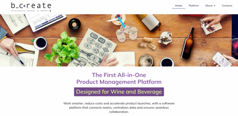 b_create: The Comprehensive Product Management Platform for Wine and Beverage Industries