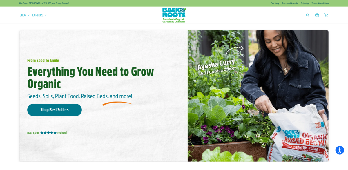 Back to the Roots gardening