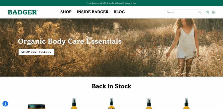 Badger Balm: Natural Personal Care Products for Healing and Protection