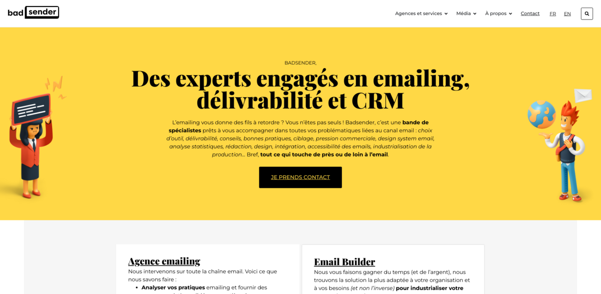 Badsender email marketing