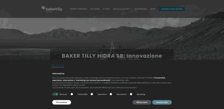 Baker Tilly Hidra Srl sb: Management Consultancy for Sustainable Growth