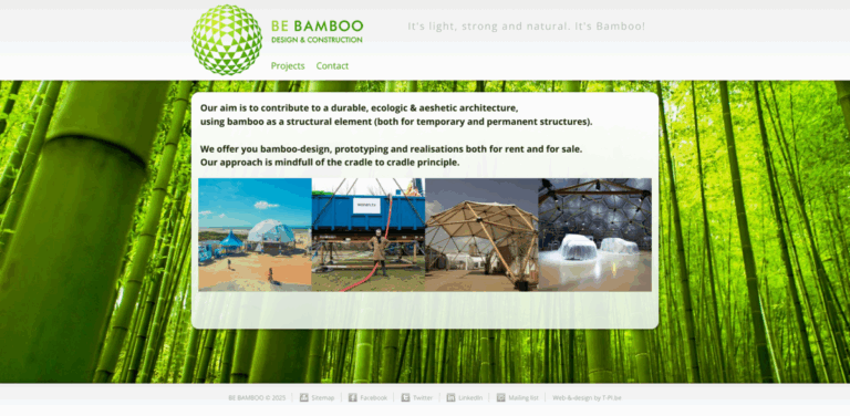 Bamboo Project: Sustainable Architecture Using Natural Materials