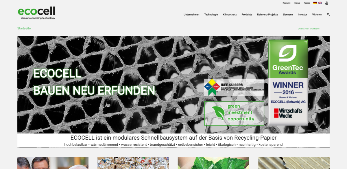 Bamboocell ECOCELL system