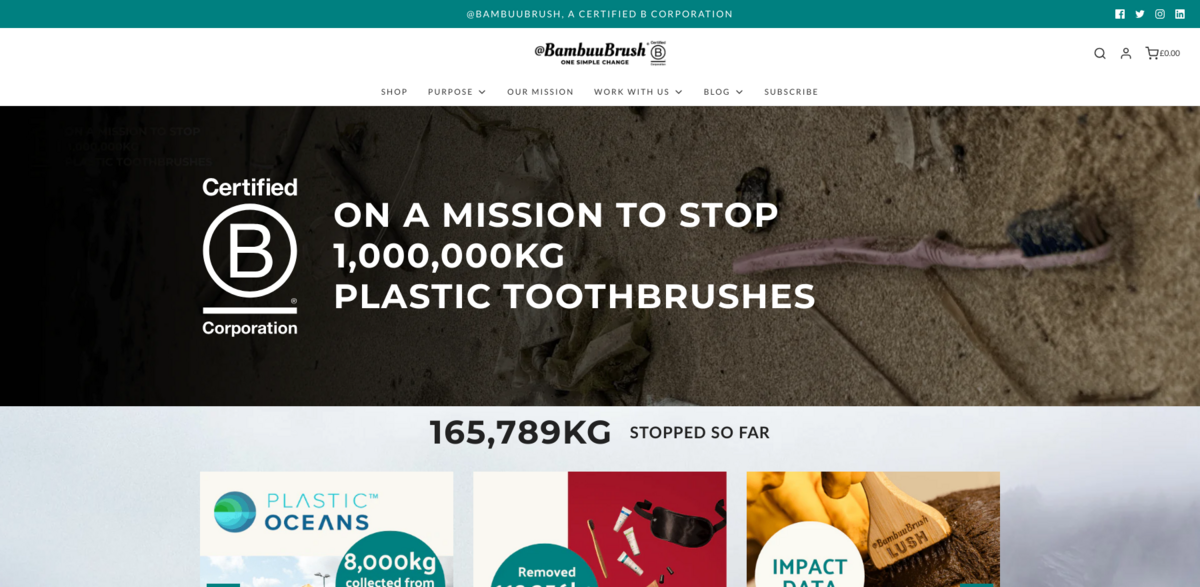 BambuuBrush bamboo toothbrushes