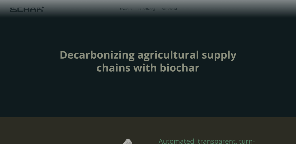 BCHAR biochar solutions