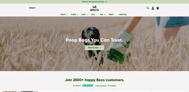 Beco: Eco-Friendly Pet Products for a Greener Planet