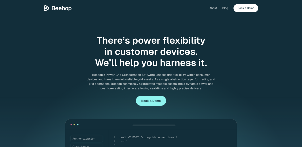 Beebop energy management