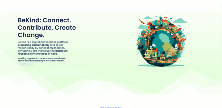 BeKind: A Digital Marketplace for Sustainable Giving and Community Empowerment