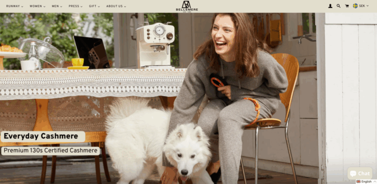 Bellemere: High-Quality Cashmere and Natural Fabrics for Modern Living