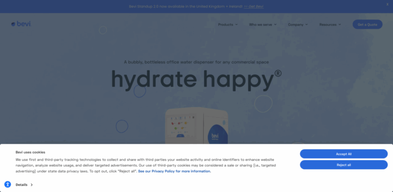 Bevi: Smart Water Coolers for Modern Hydration Solutions