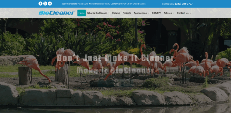 BioCleaner: Environmentally Friendly Wastewater Treatment Solutions