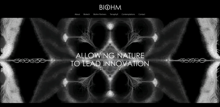 Biohm: Innovating Sustainable Solutions Through Nature-Led Biotechnology
