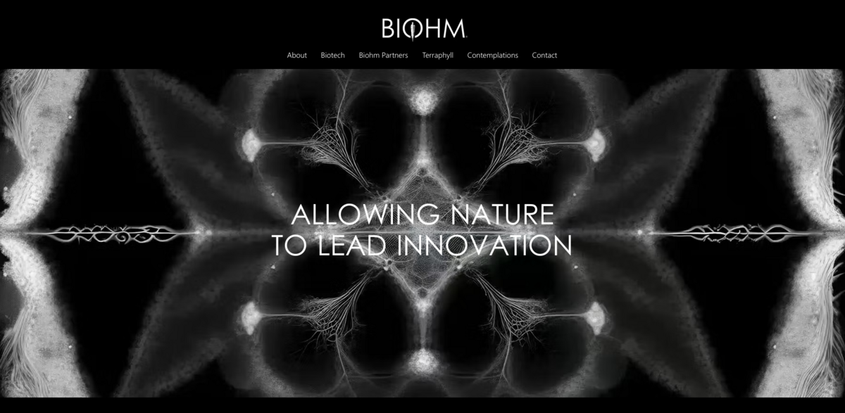 Biohm sustainable biotechnology