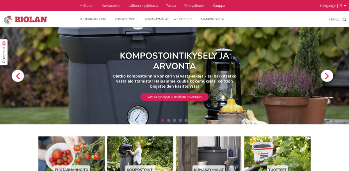 Biolan sustainable products