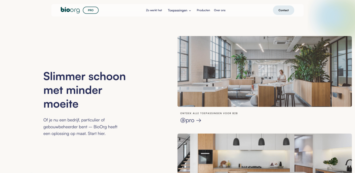 BioOrg cleaning solution