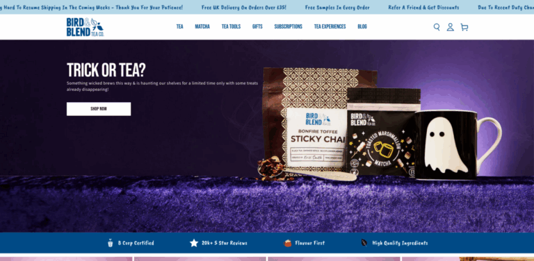 Bird & Blend Tea Co.: A Unique Tea Experience with a Commitment to Sustainability