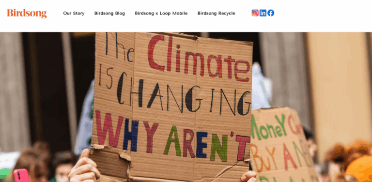 Birdsong: Sustainable Fashion and Eco-Friendly Solutions