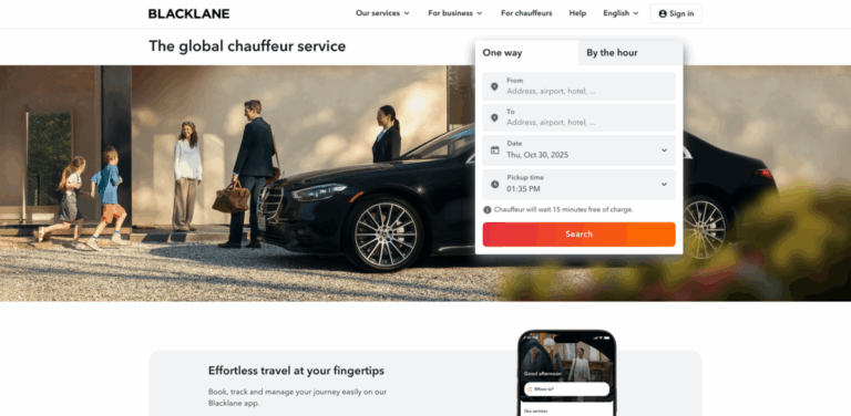 Blacklane: Global Chauffeur Service for Effortless Travel
