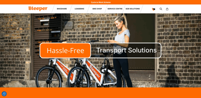 Bleeper: Smart Transport Solutions for Dublin’s Cyclists