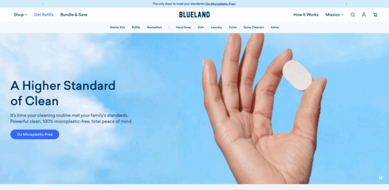 Blueland: Eco-Friendly Cleaning Products for a Sustainable Home