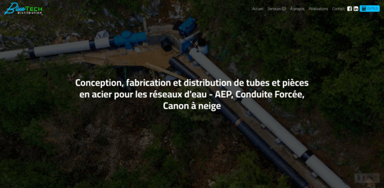 Bluetech Distribution Group: Custom Coated Steel Solutions for Water Networks