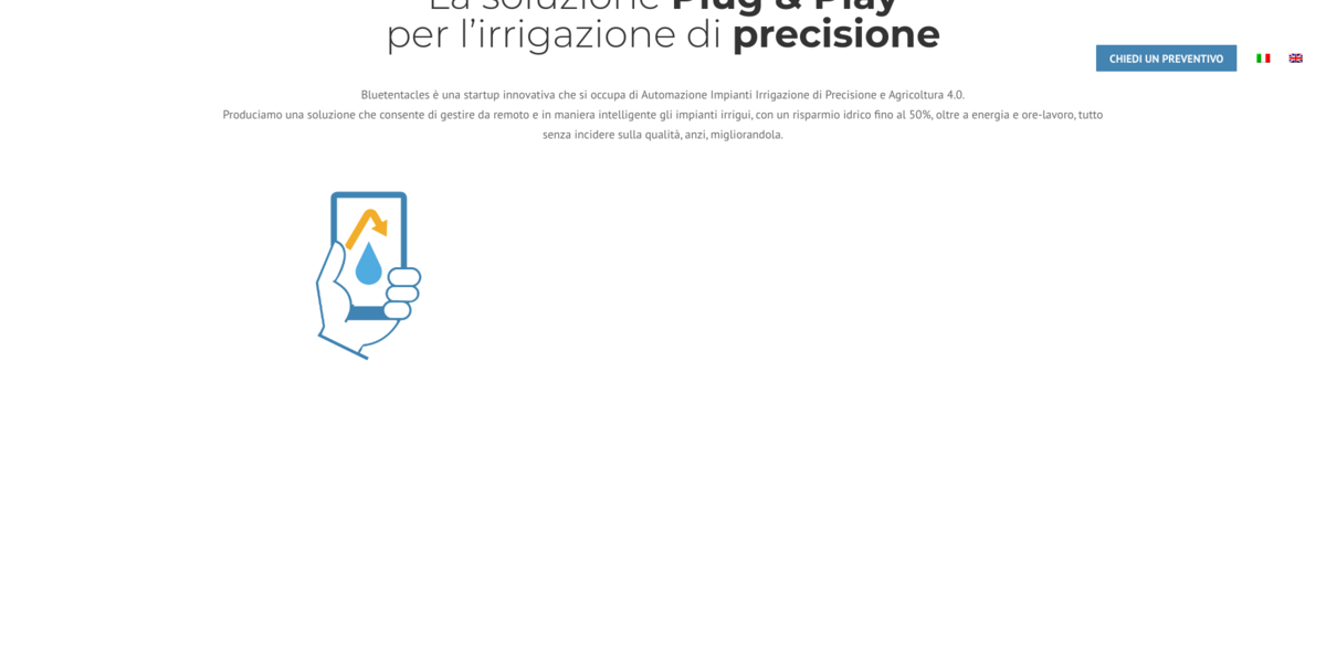 Bluetentacles precision irrigation