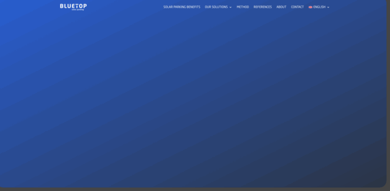 Bluetop Solar Parking: Transforming Car Parks into Renewable Energy Hubs