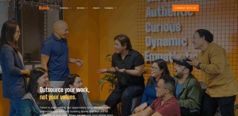 Boldr: A Purpose-Driven Outsourcing Company Focused on People and Impact