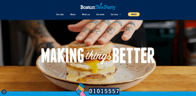 Boston Tea Party: A Community Café Serving Ethical Coffee and Delicious Food