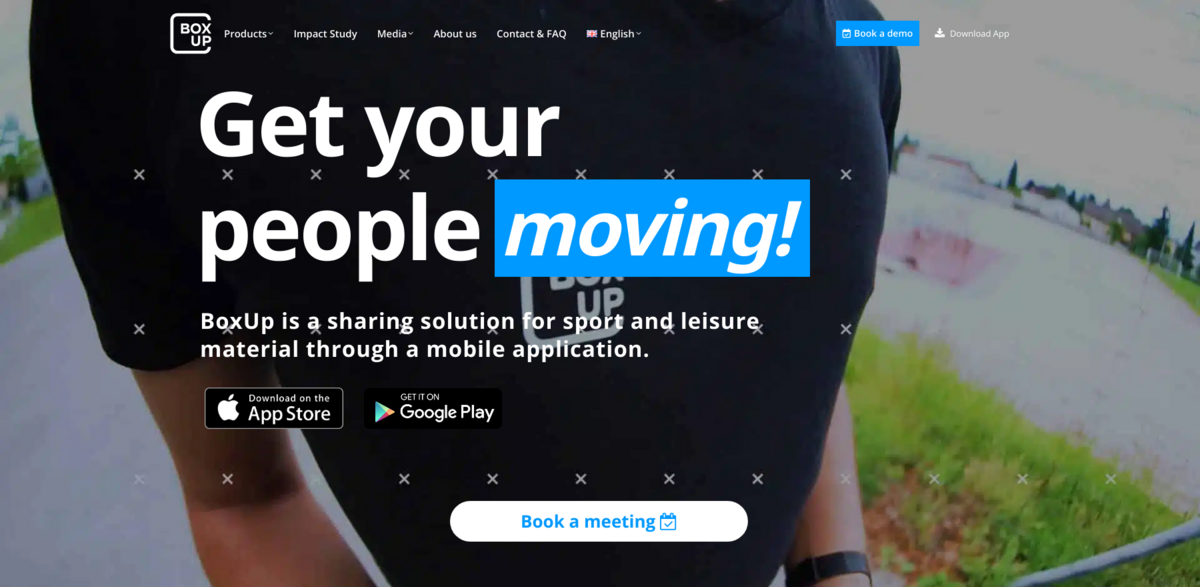 BoxUp sports equipment lockers