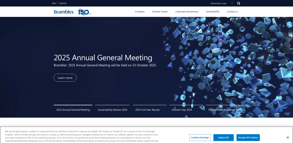 Brambles logistics solutions